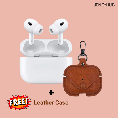 Airpods pro 2nd gen™ ANC With Free Leather Cover